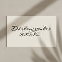 Dárková karta 500 Kč